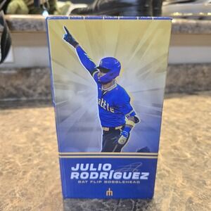 2025 JULIO RODRIGUEZ SEATTLE MARINERS BAT-FLIP BOBBLEHEAD